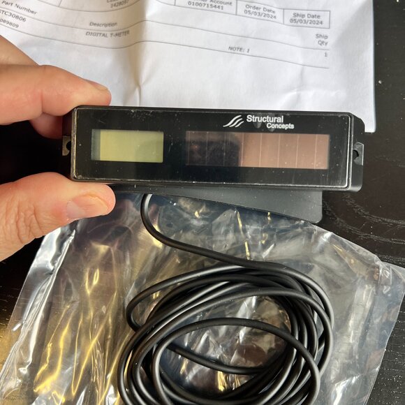 Structural Concepts 30806 Digital T-Meter Genuine OEM - Picture 4 of 5